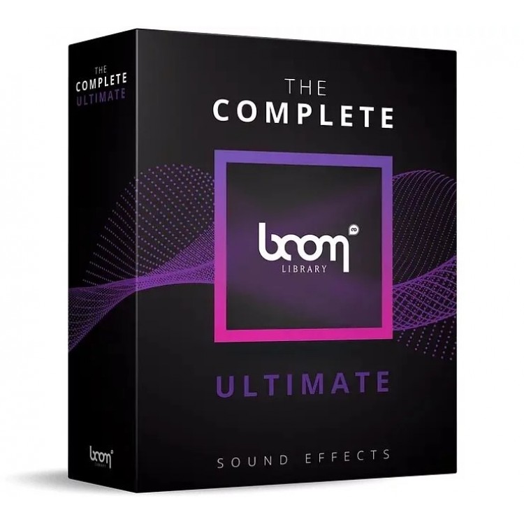 BOOM Library The Complete BOOM Ultimate Stereo 電影遊戲音效素材終極套組 (序號下載版)